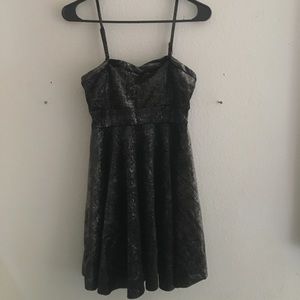 Black/glittery dress